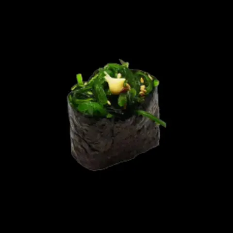 Hình ảnh Gunkan Wakame - Rong Biển Trộn Mè (2 viên)
