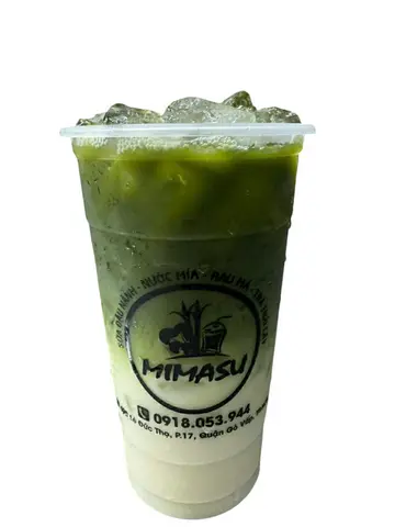 Hình ảnh Rau má mix sữa đậu nành(L)