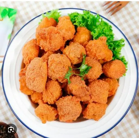Hình ảnh GÀ VIÊN lắc Phô mai ngon béo(10viên))