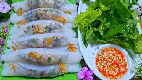 Hình ảnh Bánh Cuốn Không Chả