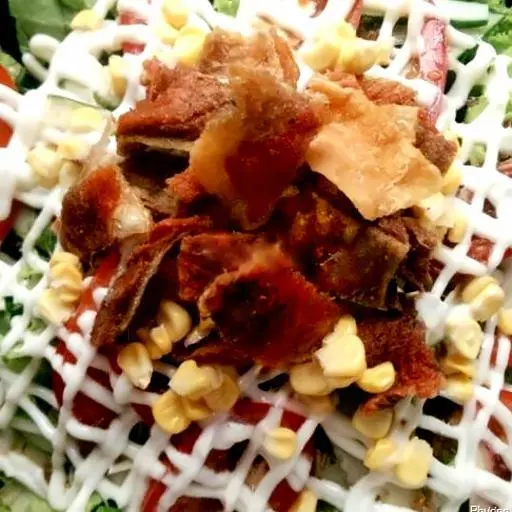 Hình ảnh A23-Salad da cá hồi chiên giòn