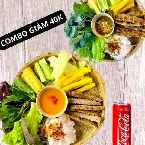 Hình ảnh Combo Giảm 40K: 1 Nem Nướng - 1 Nem Lụi Kèm 1 Nước Ngọt Bất Kỳ