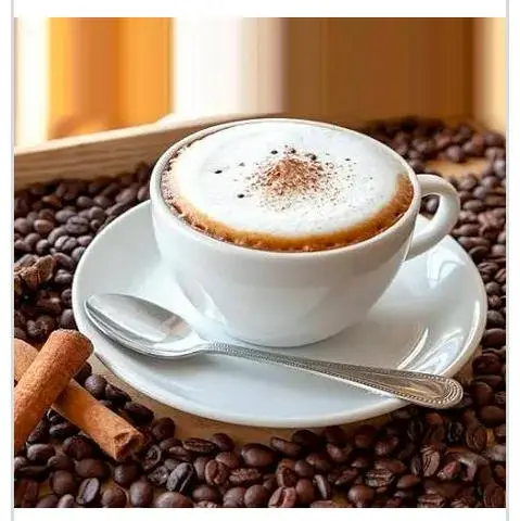 Hình ảnh Cà phê sữa nóng