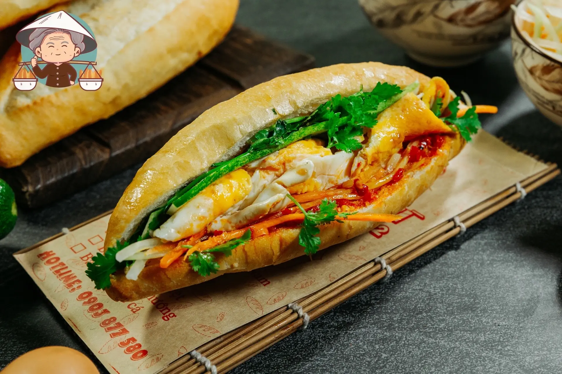Hình ảnh Bánh mì ốp la
