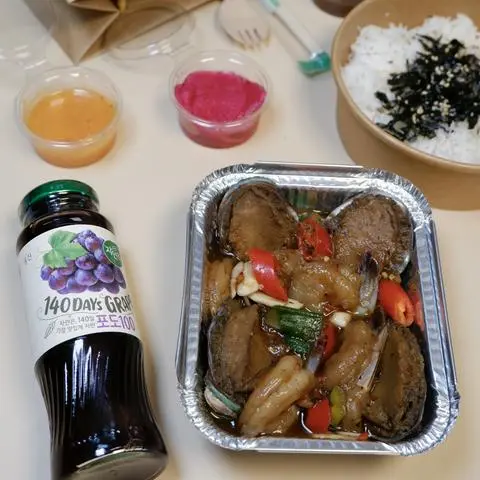 Hình ảnh Cơm Tôm - Bào Ngư ngâm tương (NHỎ)