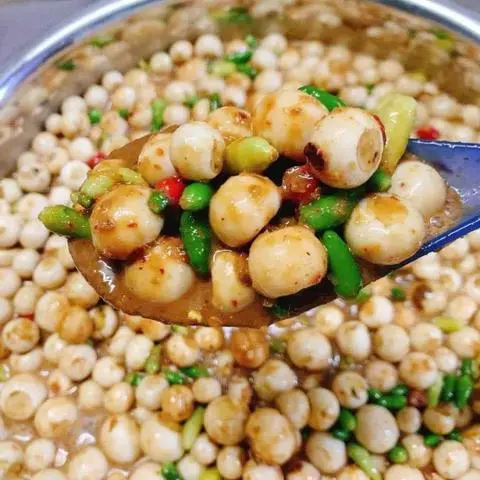 Hình ảnh Cà pháo mắm nêm ớt xiêm xanh (500g) 