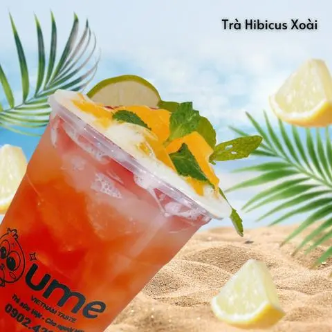 Hình ảnh Trà hibicus Xoài ( Must try )