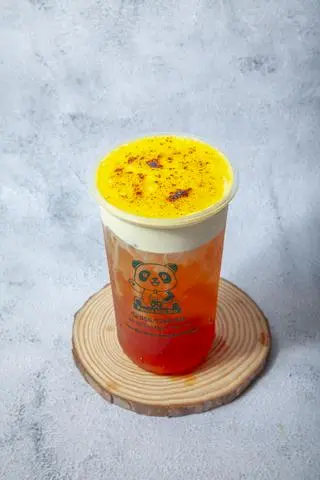 Hình ảnh Hồng Trà Kem Trứng Nướng