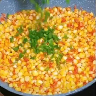 Hình ảnh bắp Mỹ xào 