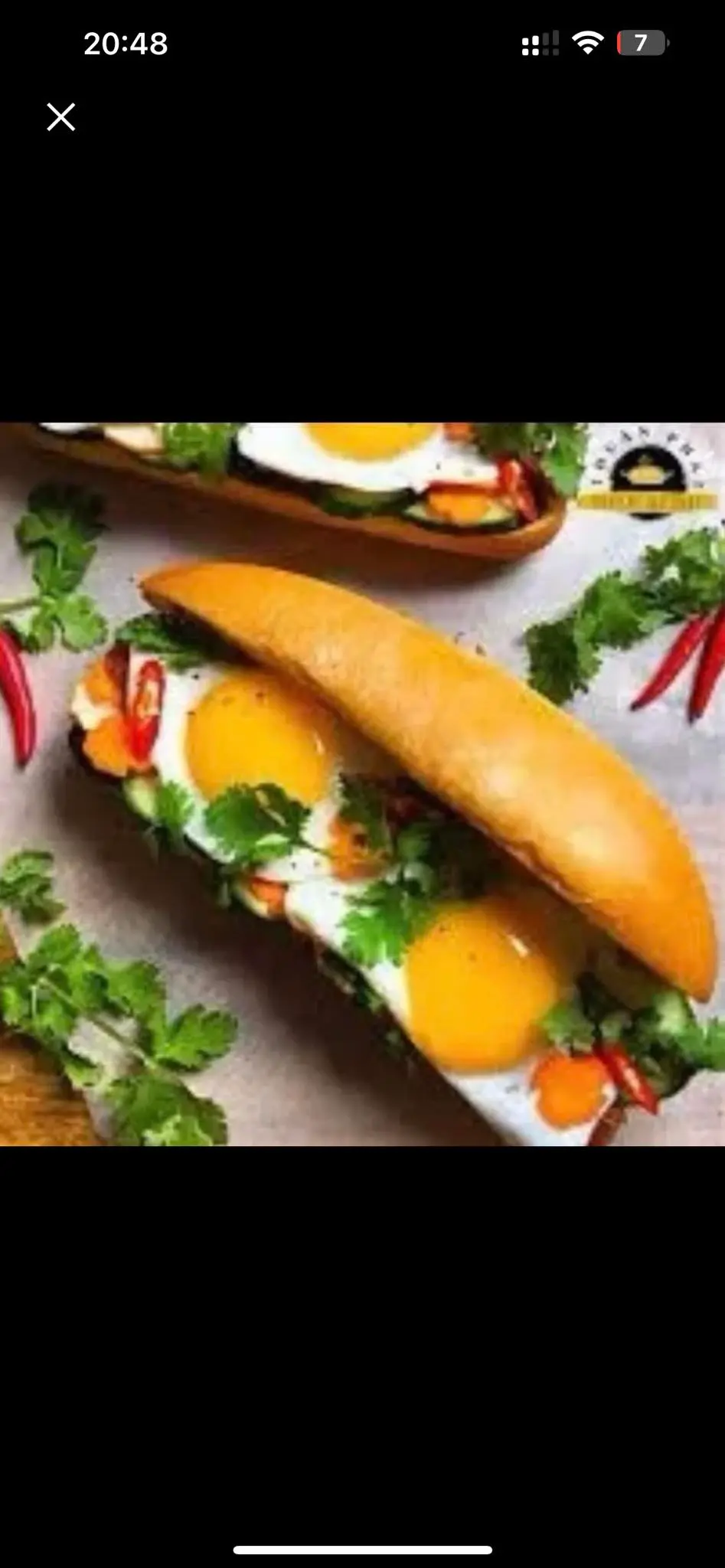 Hình ảnh BÁNH MÌ ỐP LA 2 TRỨNG