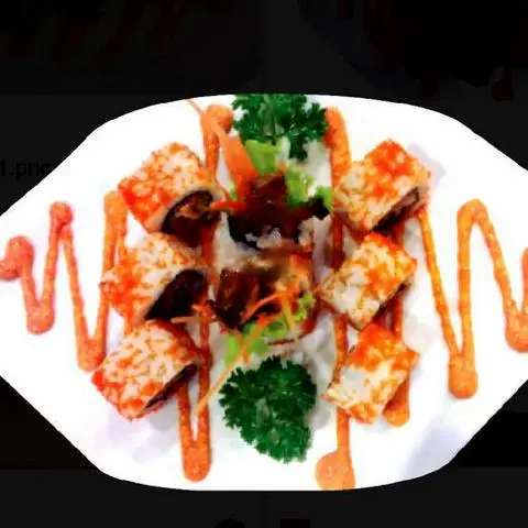 Hình ảnh M10 - Sake Kawa / Cuốn Da Cá Hồi Chiên