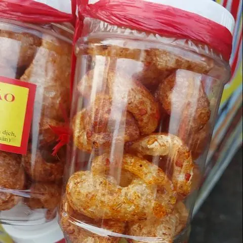 Hình ảnh Da Heo Chien Gion Mam Toi 1hop=30k