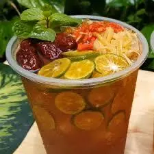 Hình ảnh Trà tắc xí muội thảo mộc