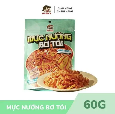 Hình ảnh Mực nướng bơ tỏi Abi snack