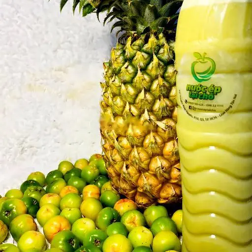 Hình ảnh ÉP THƠM SƠ RI/ Chai nguyên chất, không đường không đá