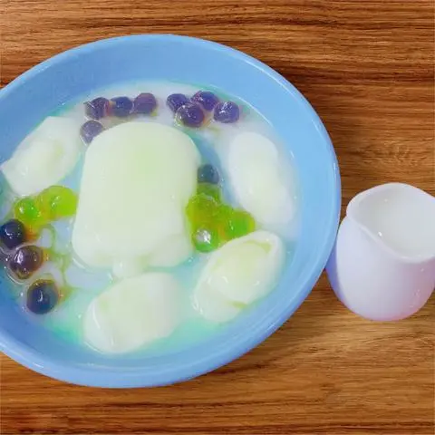 Hình ảnh Chè Pudding Thỏ Heo Phô Mai Tươi Thỏi Vàng, Trân Châu Giòn