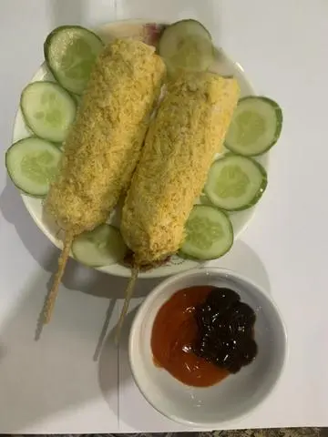 Hình ảnh Xúc xích phô mai tẩm bột