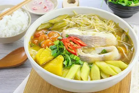 Hình ảnh Canh chua cá hú - nhỏ