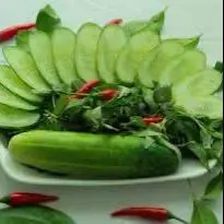 Hình ảnh Rau +Dưa Leo
