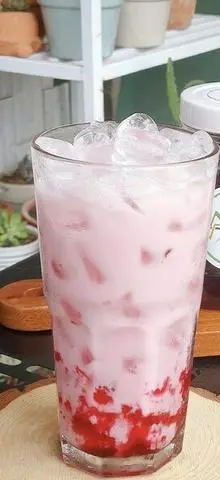 Hình ảnh Latte Atiso đỏ