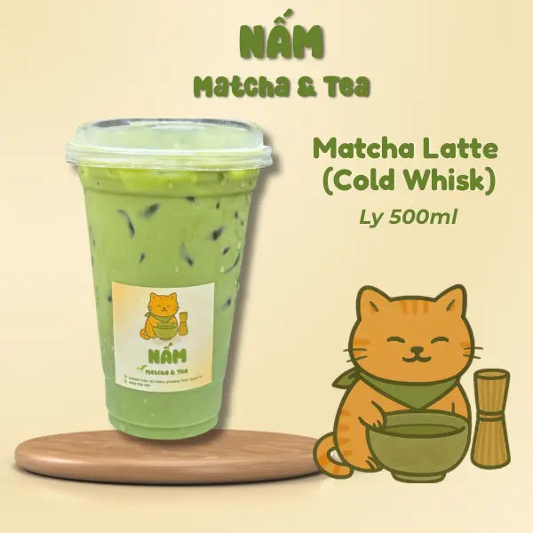 Hình ảnh Matcha Latte Coldwhisk - 500ml