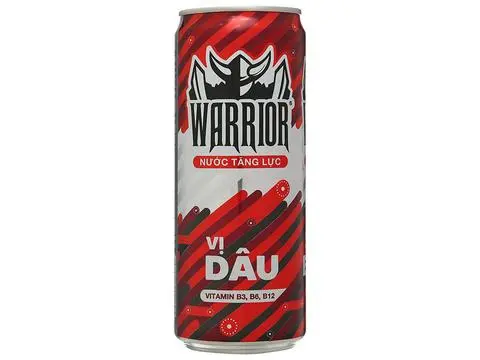 Hình ảnh WARRIOR Dâu - 325ml