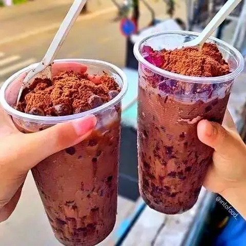Hình ảnh Milo cacao sữa đá thạch đủ vị