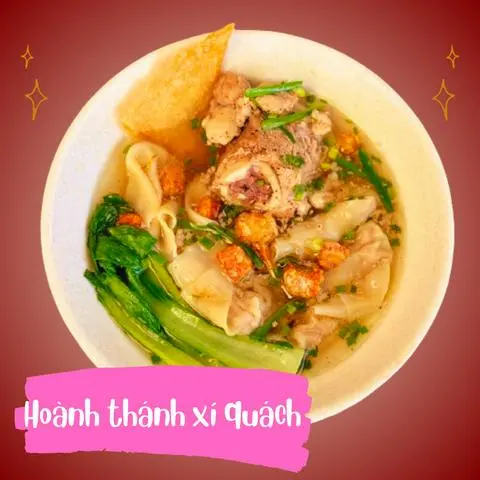 Hình ảnh Hoành Thánh Sườn