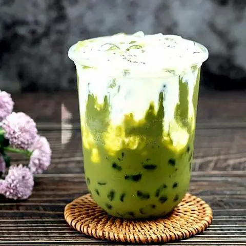 Hình ảnh Trà sữa matcha Full Topping