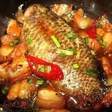 Hình ảnh Cơm cá rô kho tiêu