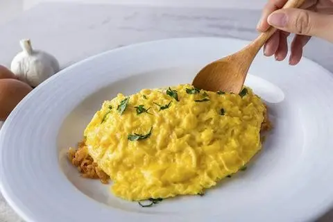 Hình ảnh cơm chiên trứng thịt bằm