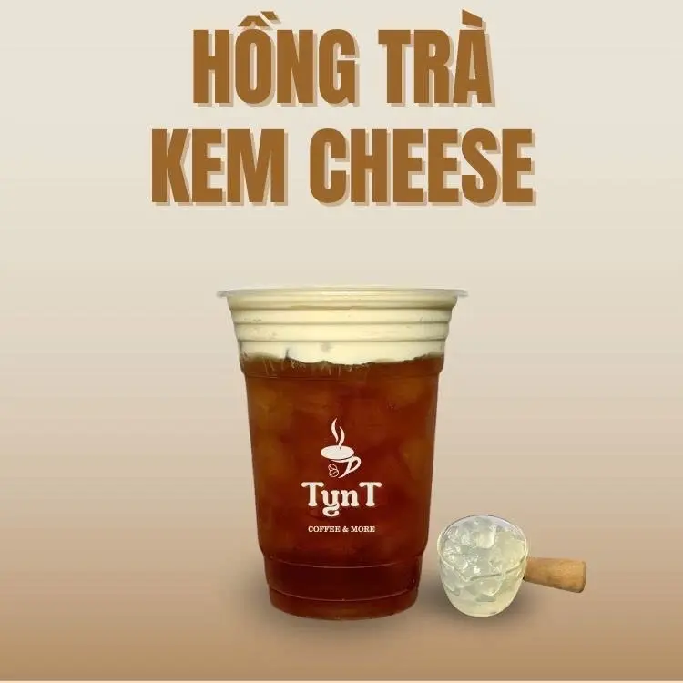 Hình ảnh Hồng trà kem cheese