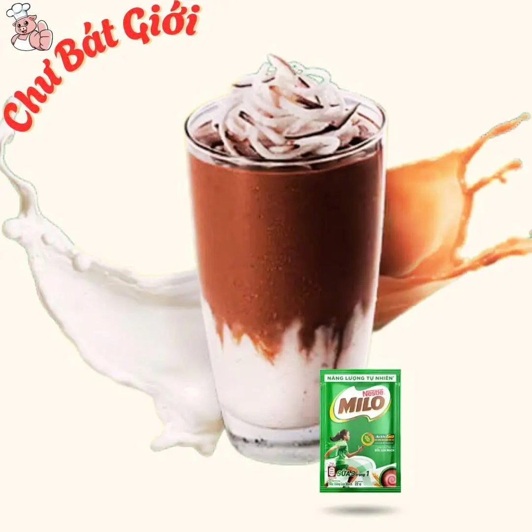 Hình ảnh Milo Latte Trân Châu Trắng