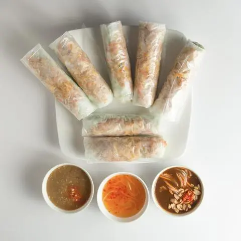 Hình ảnh Bì cuốn mặn 4 cuốn 