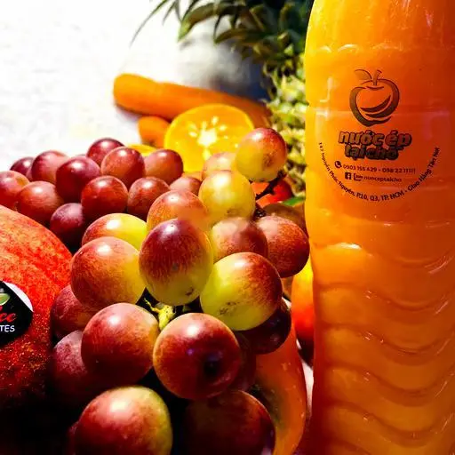 Hình ảnh ÉP NGŨ QUẢ/ Chai nguyên chất, không đường không đá