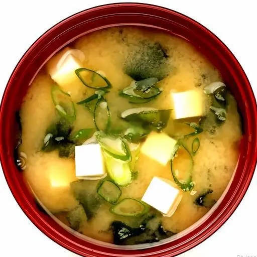 Hình ảnh Soup đậu hũ rong biển
