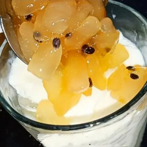 Hình ảnh Sữa chua đác dẻo chanh dây