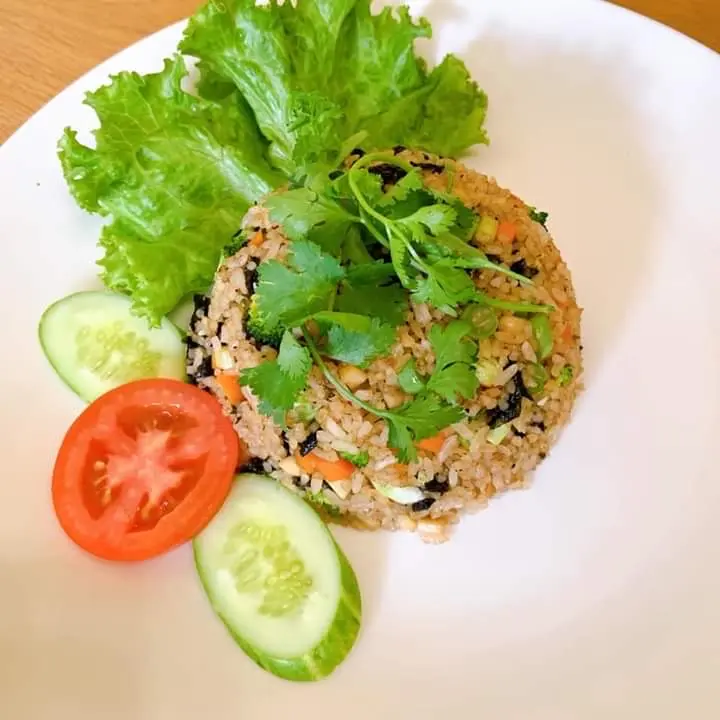 Hình ảnh cơm chiên rong biển
