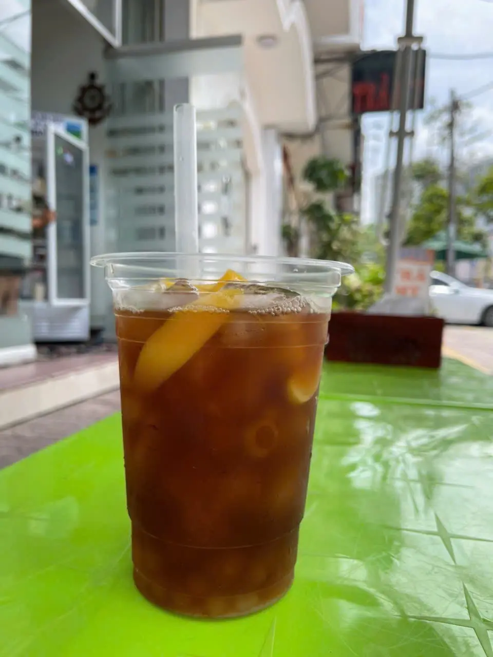 Hình ảnh Trà đào cam sả