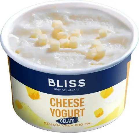 Hình ảnh Kem Yaua Phô Mai 80ml Bliss Premium Gelato