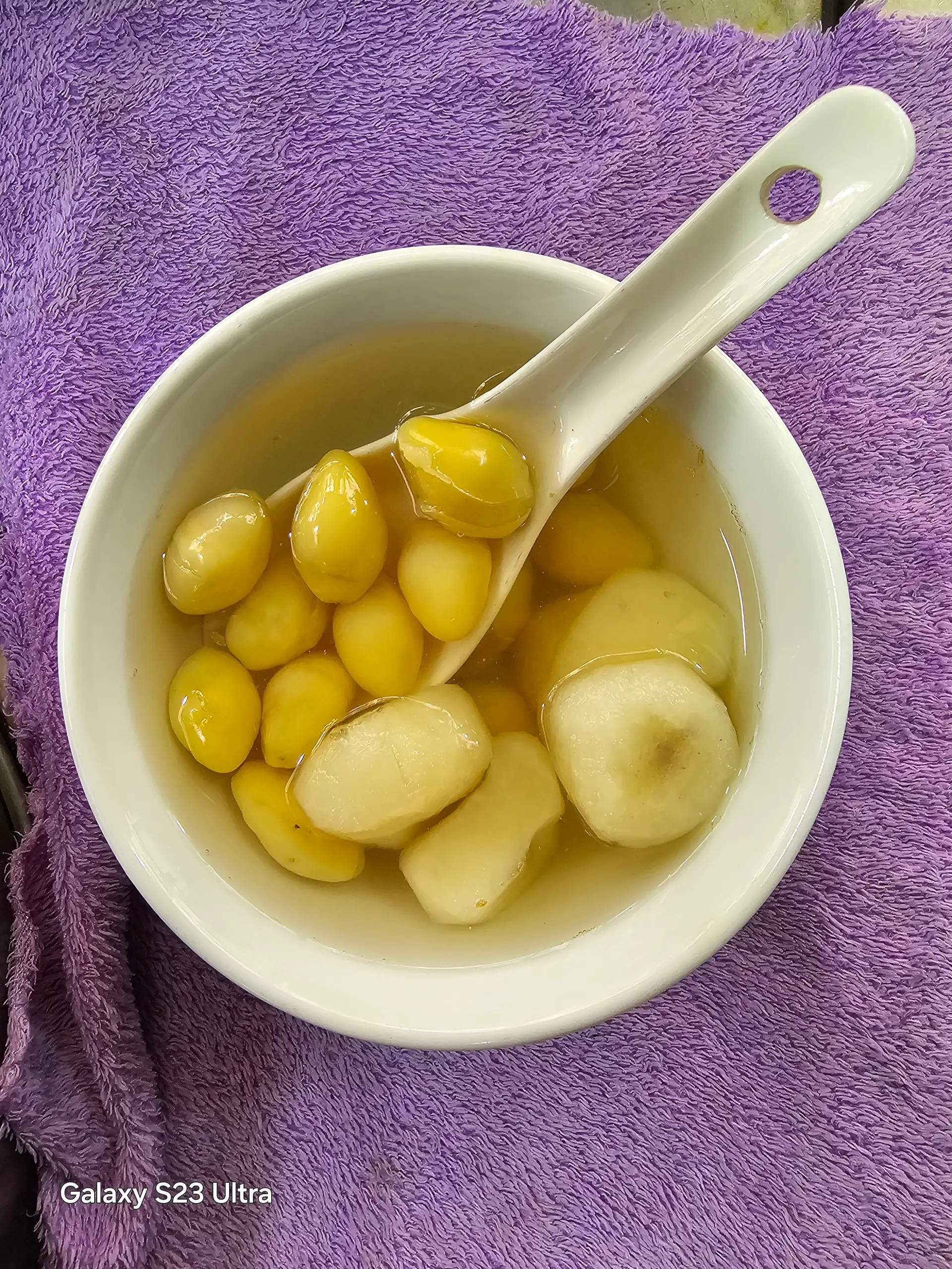 Hình ảnh Chè bạch quả - củ năng