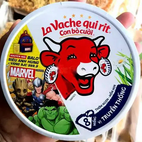 Hình ảnh Phô Mai Bò Cười (8 Miếng)