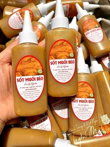 Hình ảnh SỐT MUỐI BƠ BÉO Lớn 180-190Gr