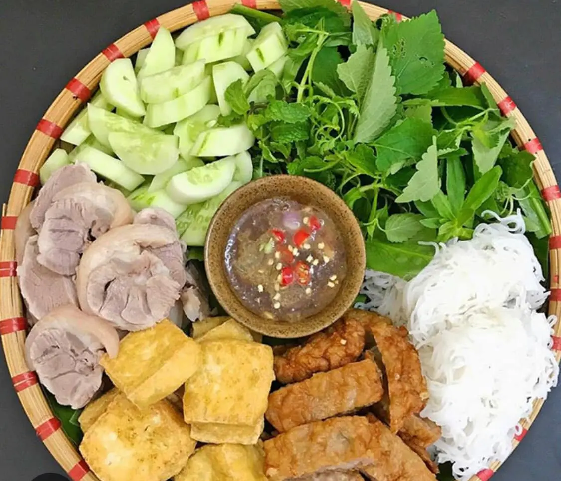 Hình ảnh Bún đậu tá lả