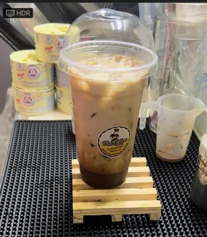 Hình ảnh cafe sữa gấu