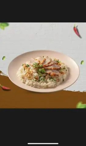 Hình ảnh Xôi xá xíu áp chảo