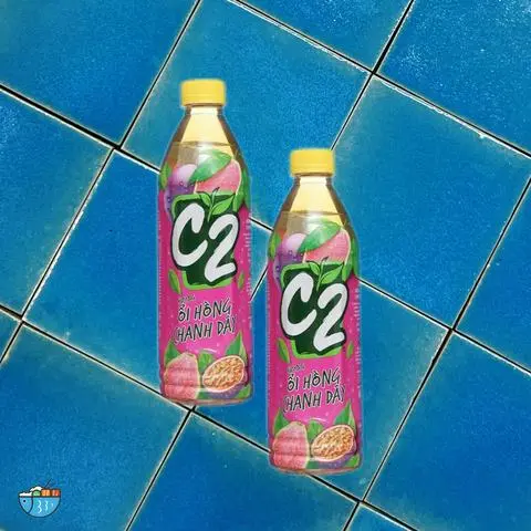 Hình ảnh Pink guava passion fruit - Ổi hồng chanh dây dưa
