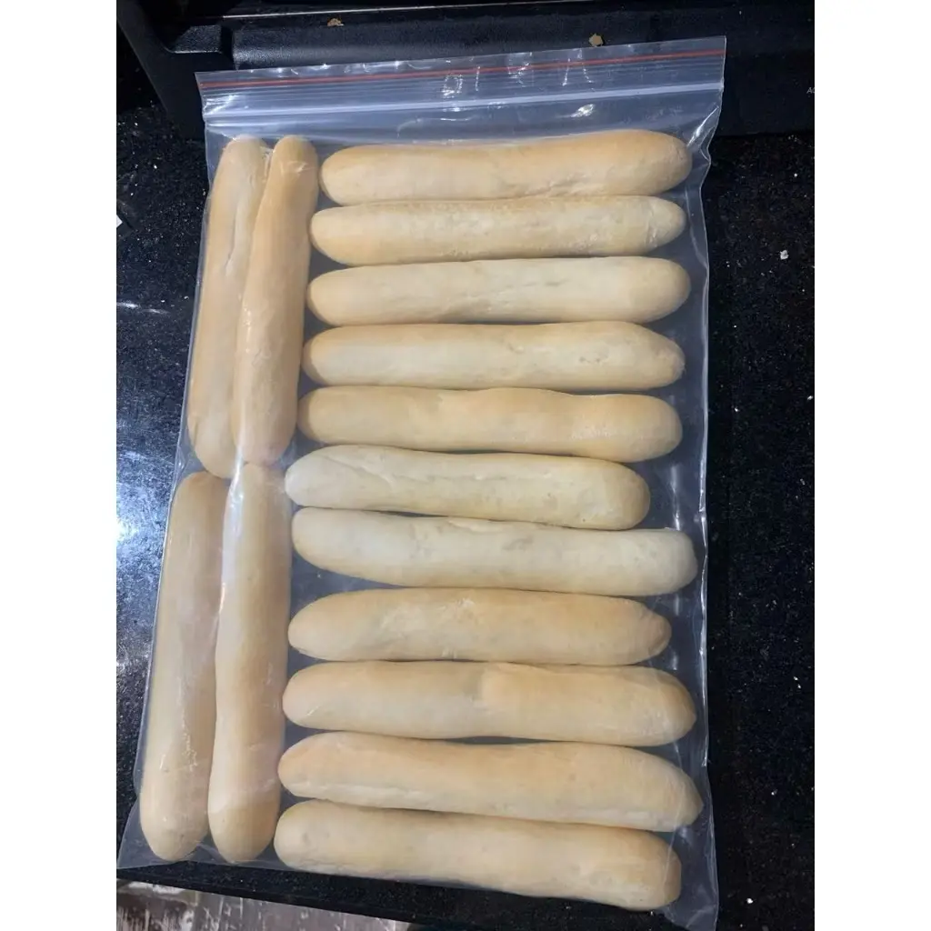 Hình ảnh [Hàng Đông Lạnh] Combo 15 Vỏ Bánh Mì Que Hải Phòng 16cm