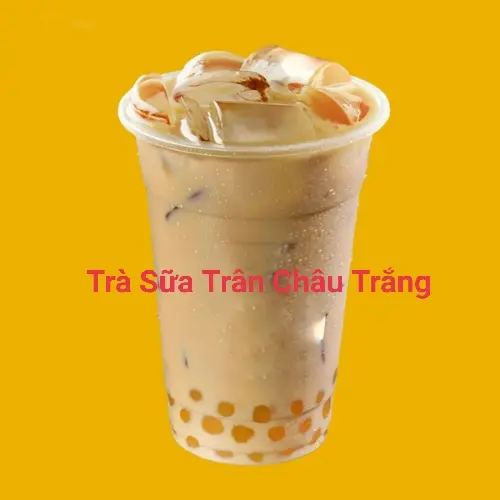Hình ảnh Trà Sữa Đào Trân Châu Trắng ( Không Bột Béo ) Size Lớn 