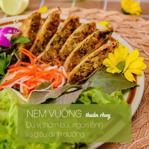 Hình ảnh Nem vuông chay